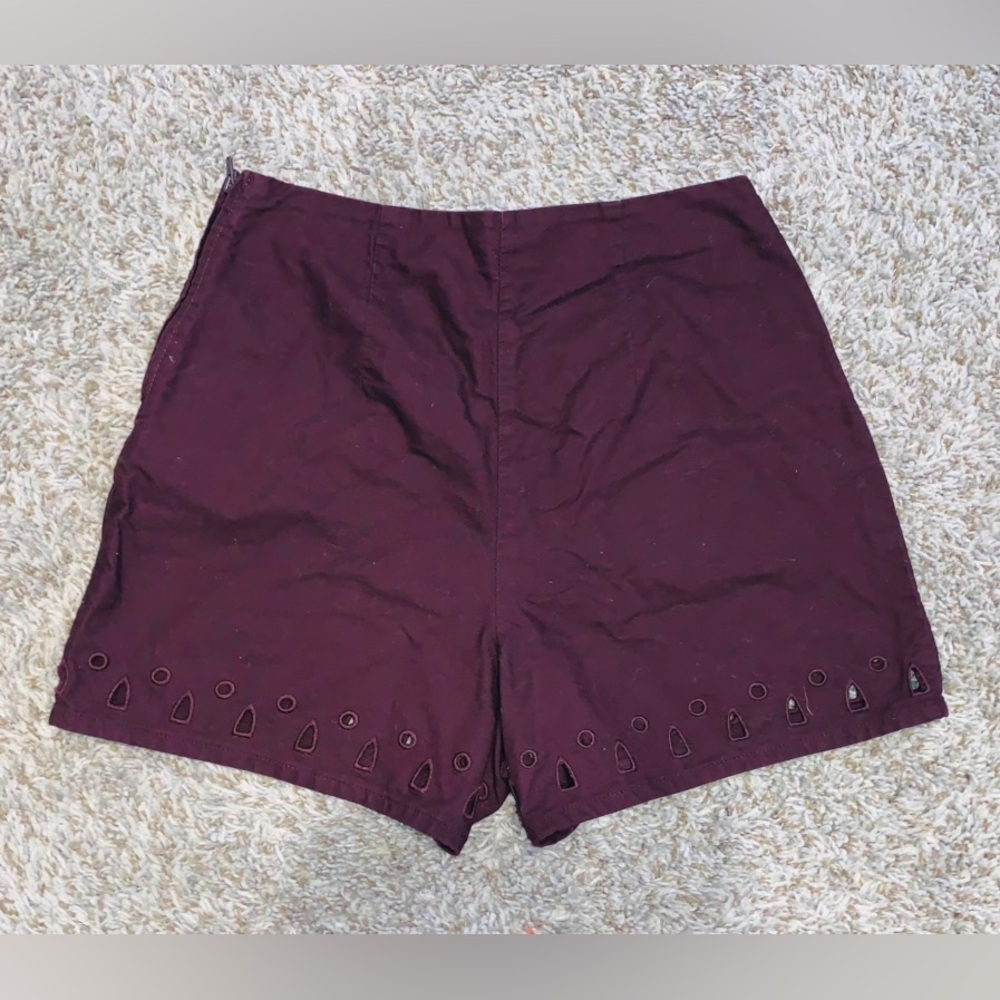 H&M High Waist Purple Shorts NWOT - Picture 4 of 4
